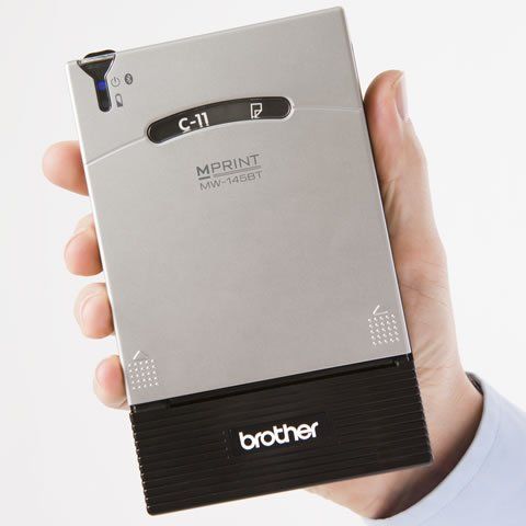 Brother MW-145BT A7 Mobile Printer in Hand 1