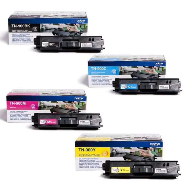 Brother PB-TN900CMYK TN900 CMYK Toner Cartridge Multipack