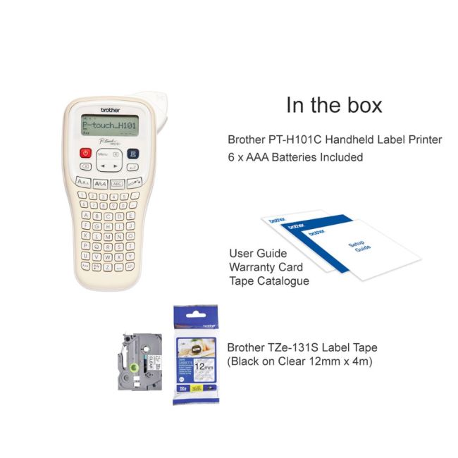 Brother PT-H101C Handheld Labelling Machine