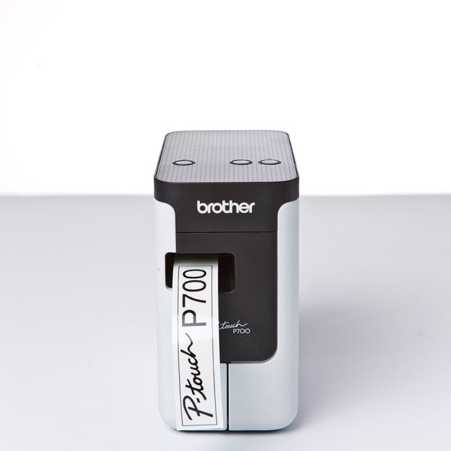Brother PT-P700 Labelling Machine Front View 1