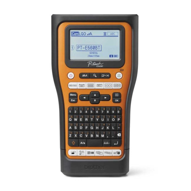 Brother PTE560BTVP Handheld Label Printer