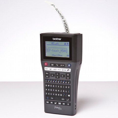 Brother PT-H500 Handheld Labelling Machine Left View 1