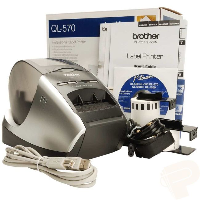 Brother QL-570 Thermal Label Printer  full box