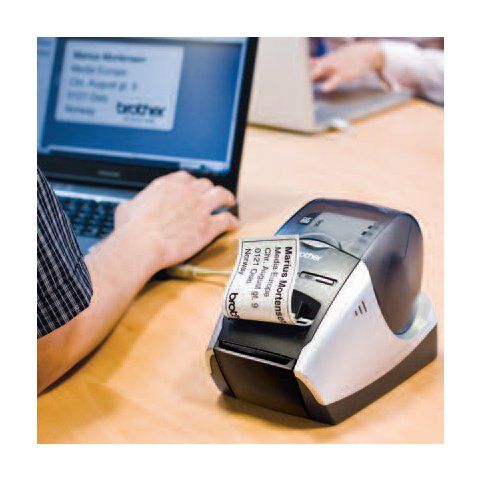 Brother QL-570 Thermal Label Printer  in Office
