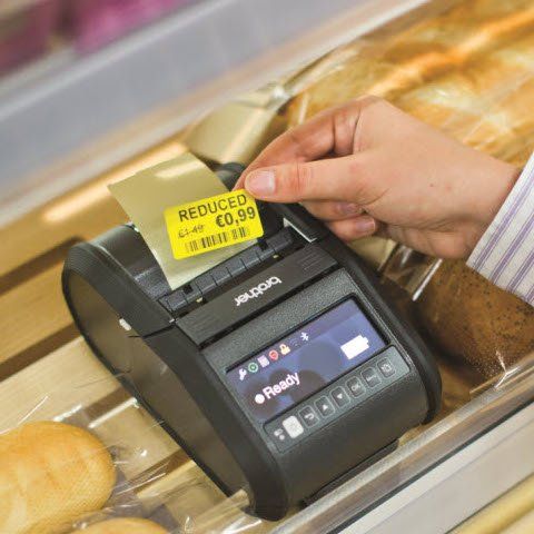 Brother RJ-3150 3" Mobile Printer Being Used 4
