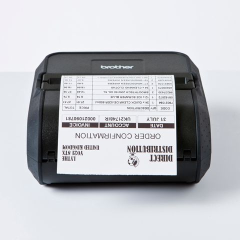 Brother RJ-4030 4inch Mobile Printer Front 2