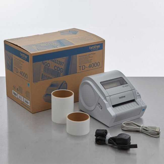 Brother TD-4000 Thermal Label Printer TD4000ZU1 | Printer Base