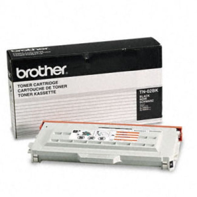 Brother TN02BK Black Ultra High Yield Toner Cartridge (14,000 images*)