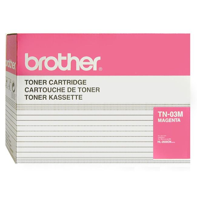 Brother TN03M Magenta Standard Capacity Toner Cartridge (7,200 images*)