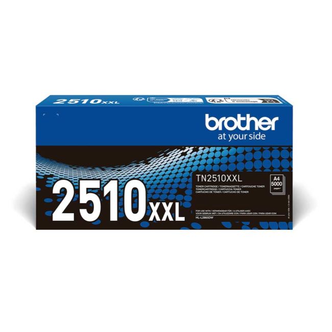 Brother TN2510XXL Super High Yield Black Toner Cartridge (5,000 Pages*) TN2510XXL