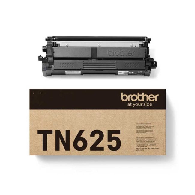Brother TN625BK Standard Black Toner Cartridge (3,000 Pages*) TN625BK