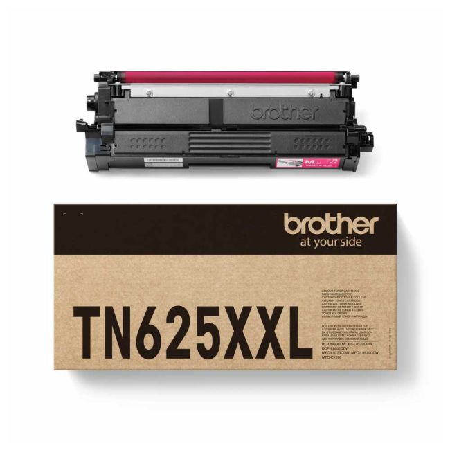 Brother TN625XXLM Super High Yield Magenta Toner Cartridge (6,500 Pages*) TN625XXLM