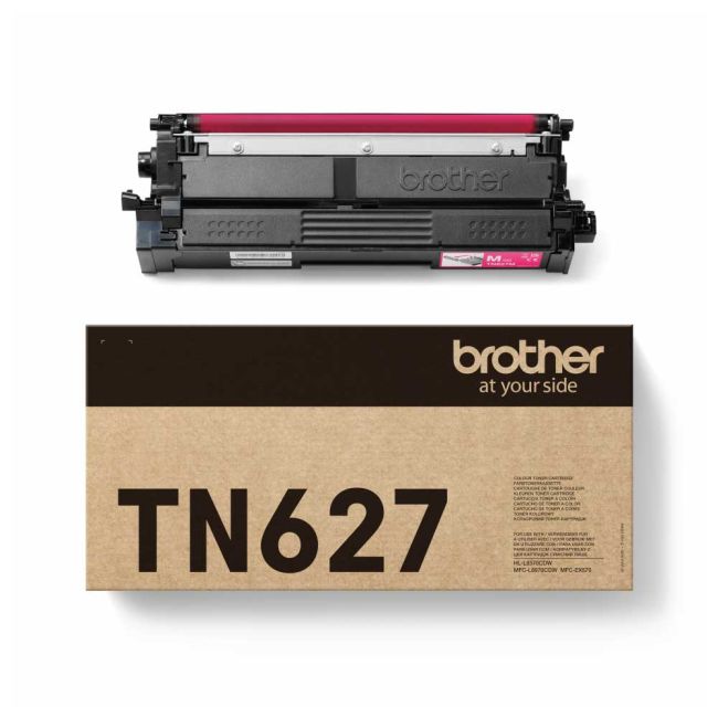 Brother TN627M Ultra Magenta High Yield Toner Cartridge (10,000 Pages*) TN627M