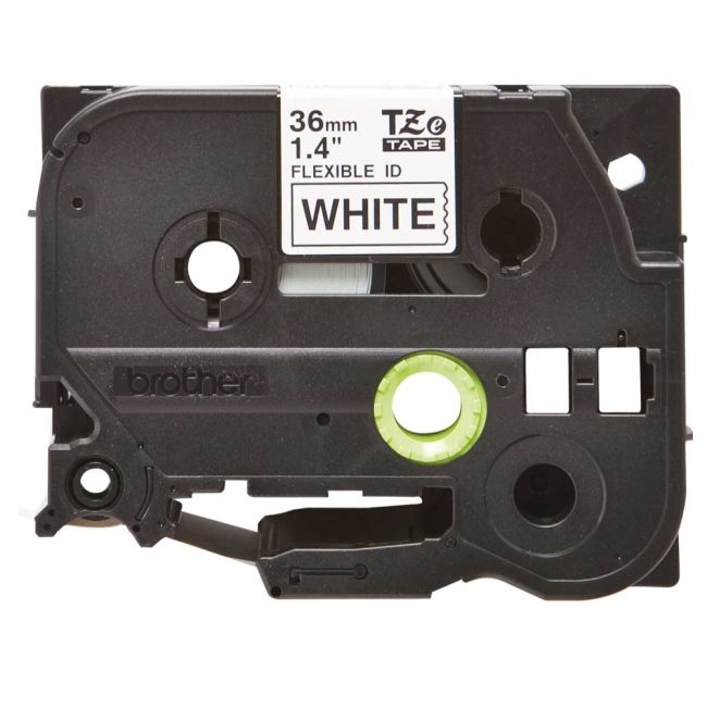 Brother TZeFX261 36mm Black On White Flexible ID TZFX261