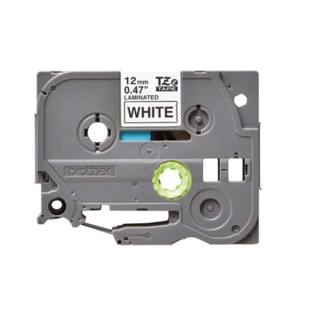 Brother TZe231 12mm x 8m Gloss Black On White Tape Cassette TZ231