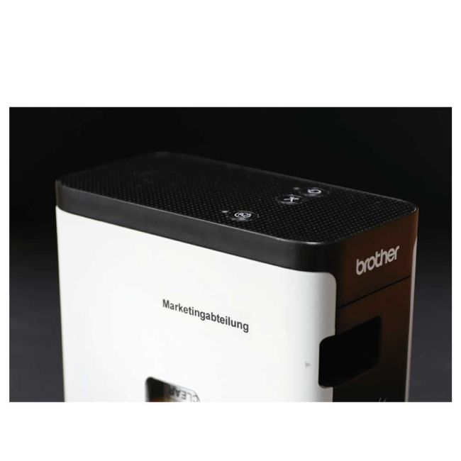 Brother TZeSL261 36mm x 8m Black on White Self Laminating Tape TZeSL261