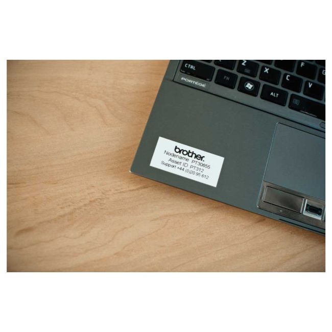 Brother TZeS261 36mm Strong Adhesive Black On White TZS261