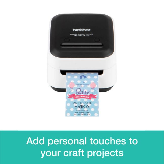 Brother VC-500W Design ‘n’ Craft Full Colour Label Printer