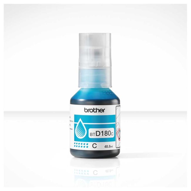 Brother BTD180C Cyan Ink Cartridge (5,000 Pages*) BTD-180C