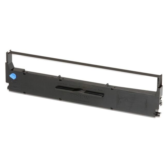 Epson C13S015637 Black Ribbon Cartridge (4,000,000 characters)