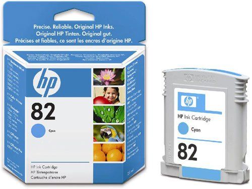 HP C4911A No.82 Cyan Ink Cartridge (69ml)