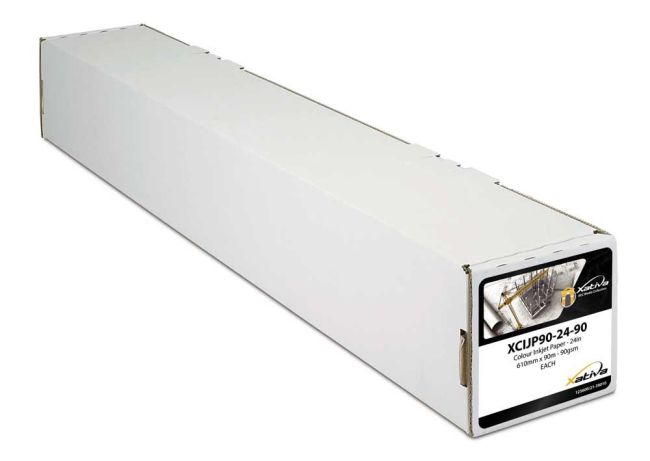Xativa Colour Inkjet Paper 33" x 4 Rolls (841mm x 50m) 90gsm