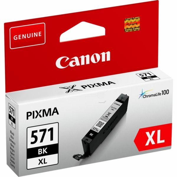 Canon CLI-571BKXL High Yield Black Ink Cartridge (11ml) 0331C001