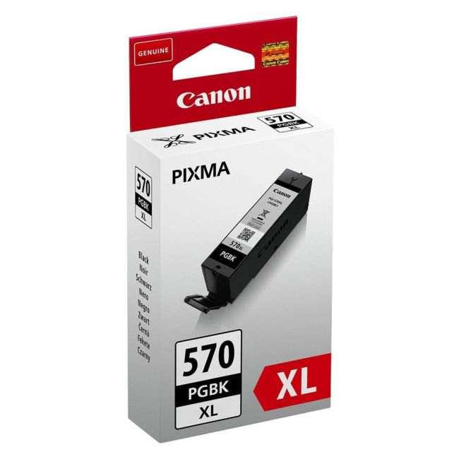Canon PGI-570PGBKXL High Yield Pigment Black Ink Cartridge (22ml) 0318C001