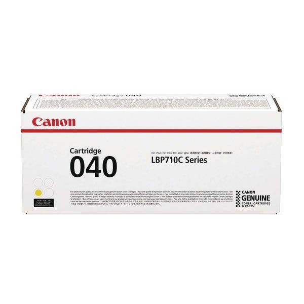 Canon 040 Standard Yellow Toner Cartridge
