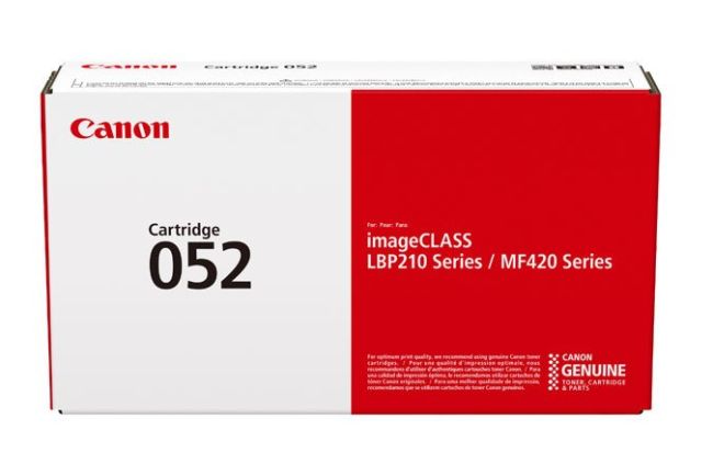 Canon Standard 052 Black Toner Cartridge (3,100 Pages*) 2199C002AA