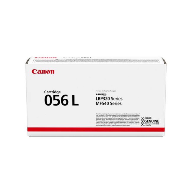 Canon 056L Low Yield Black Toner Cartridge (5,100 Pages*) 3006C002AA