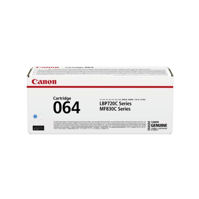 Canon 064 Standard Cyan Toner Cartridge (5,000 Pages*) 4935C001