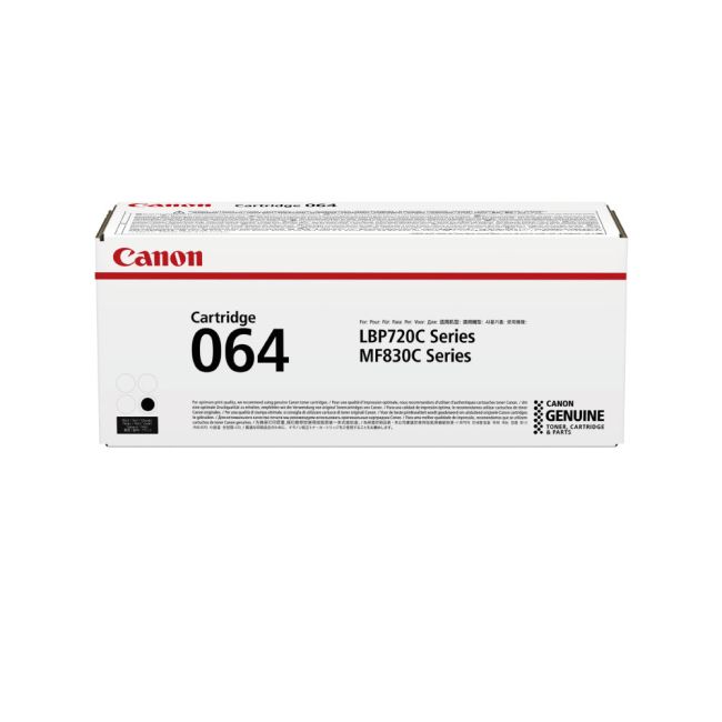 Canon 064 Standard Black Toner Cartridge (6,000 Pages*) 4937C001 