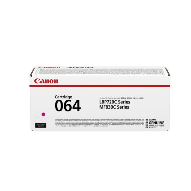 Canon 064 Standard Magenta Toner Cartridge (5,000 Pages*) 4933C001
