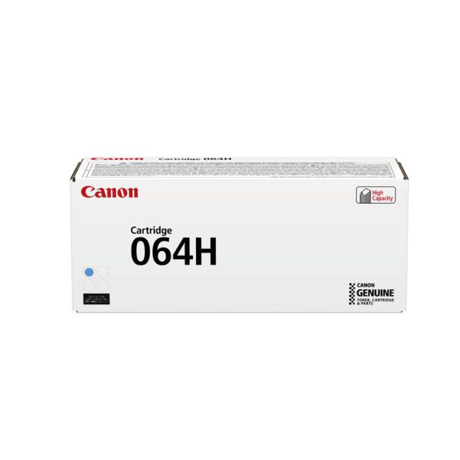 Canon 064H High Yield Cyan Toner Cartridge (10,400 Pages*) 4936C001