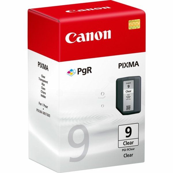 Canon PGI-9CLEAR PGI-9 Clear Ink Cartridge (1,635 pages*) 2442B001