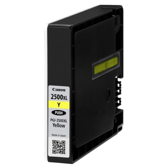 Canon 9267B001AA PGI-2500XL Yellow Ink Cartridge (1,520 pages*) 9267B001