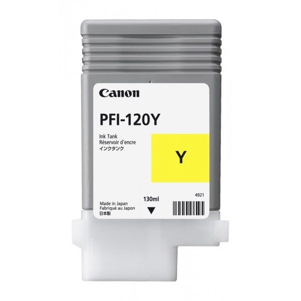 Canon PFI-120 Yellow 130 Ink Cartridge 2888C001AA