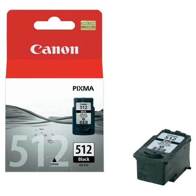 Canon 2969B001 PG-512 Black Ink Cartridge (401 pages*)