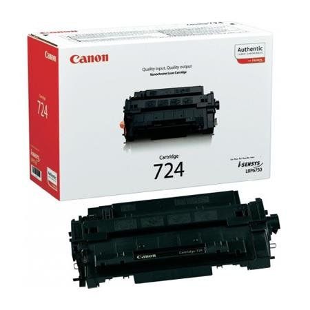 Canon 724 Standard Yield Black Toner (6,000 pages*) 3481B002AA