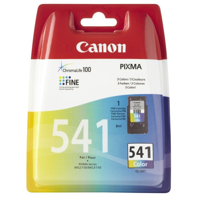 Canon CL-541 Standard Yield Colour Ink Cartridge (180 pages*) 5227B005