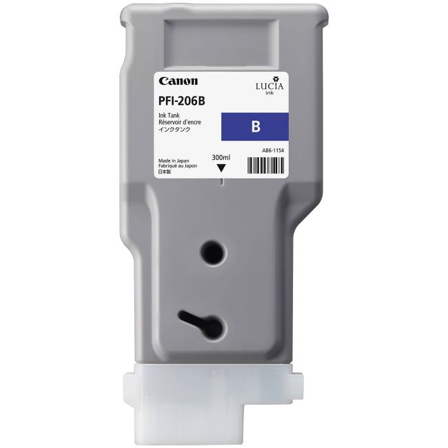 Canon 5311B001AA PFI-206B Blue Ink Tank (300ml) 5311B001