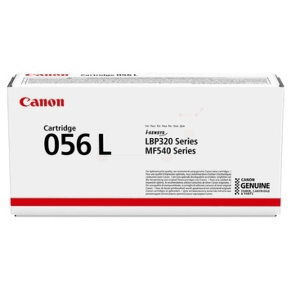 Canon 056L Low Capacity Black Toner Cartridge (5,100 Pages*) 3006C002AA