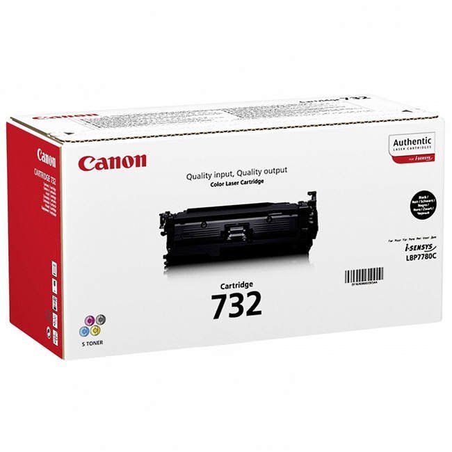 Canon 6263B002AA 732 Black Standard YIeld Toner Cartridge (6,100 pages*) 6263B002