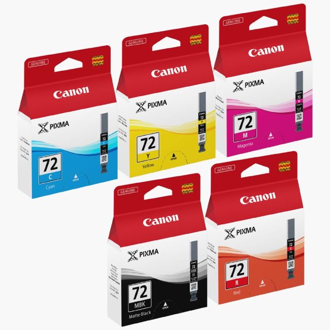 Canon 6402B009 MBK/C/M/Y/R Ink Cartridge MultiPack