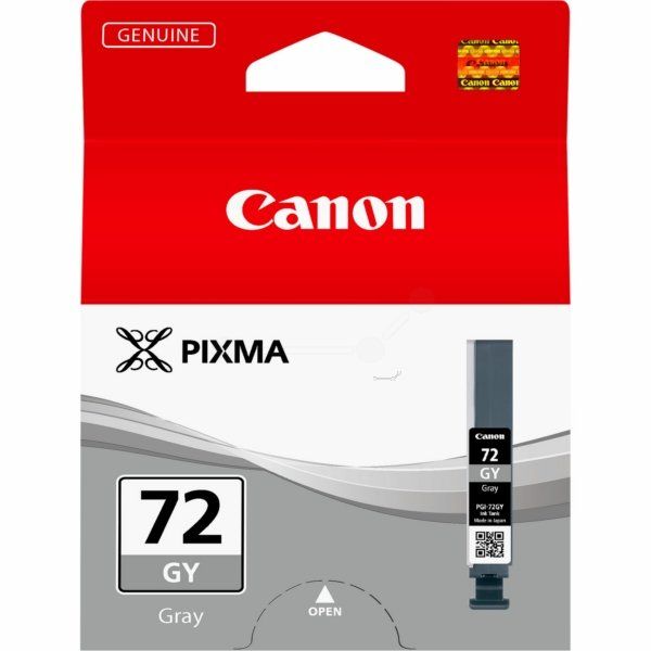 Canon PGI-72GY Grey Ink Cartridge (165 Pages*) 6409B001