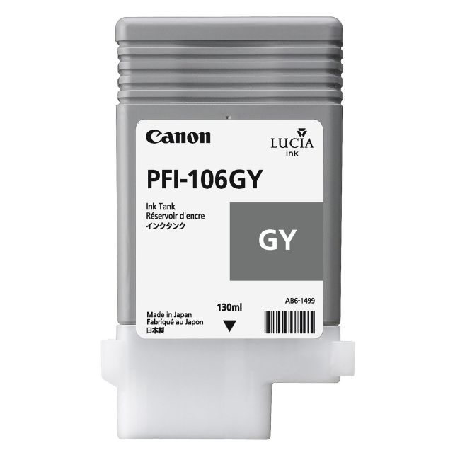 Canon 6630B001 PFI-106GY Grey Ink Tank (130ml) 6630B001AA