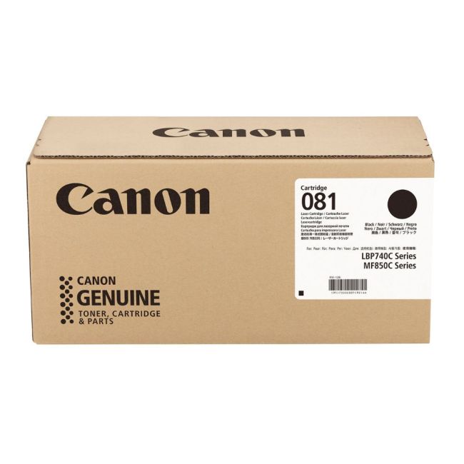 Canon 081 Standard Black Toner Cartridge (9,000 Pages*) 7333C001