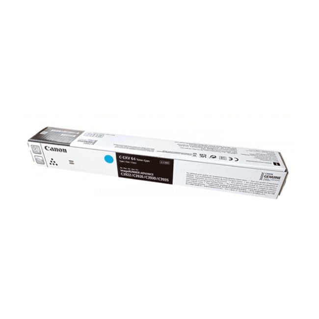Canon C-EXV64 Cyan Toner Cartridge (25,500 Pages*) 5754C002