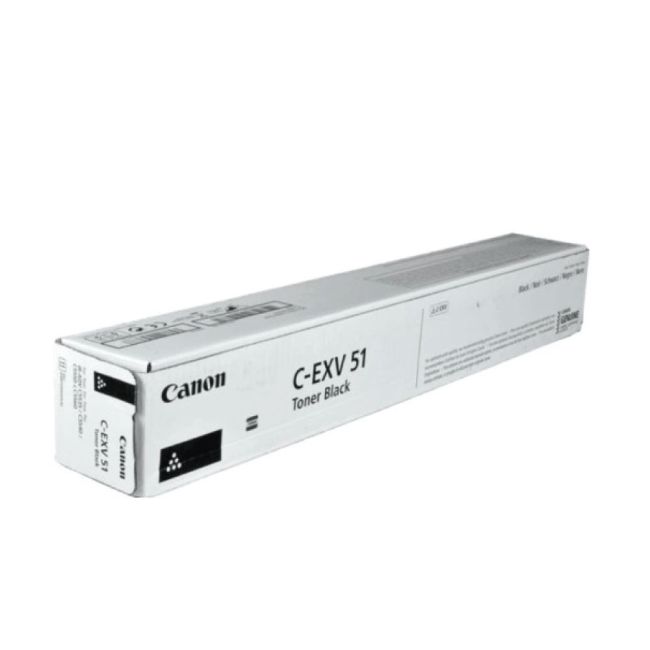 Canon C-EXV51BK Black Toner Cartridge (69,000 Pages*) 0481C002